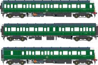 1176 Heljan Class 117 BR green SYP 3-car set